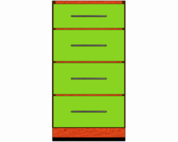 Module à 04 tiroirs