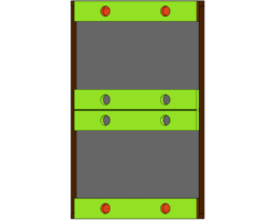 Module ouvert réversible